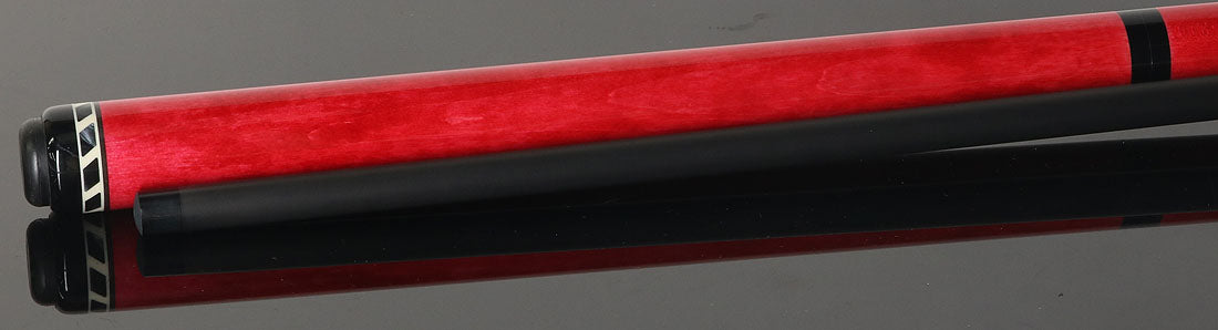 Jacoby BlaCkOut JACBKOUTRD No Wrap Break/Jump Cue - Red