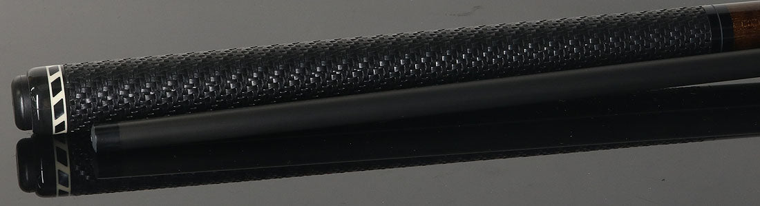 Jacoby BlaCkOut JACBKOUTSGBR Sport Wrap Carbon Fiber Break/Jump Cue - Brown
