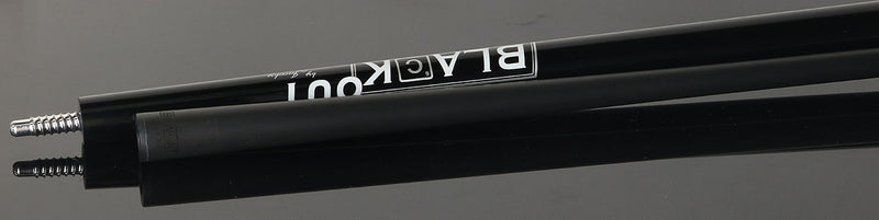 Jacoby BlaCkOut Black No Wrap Carbon Fiber Break/Jump Cue - JACBKOUT