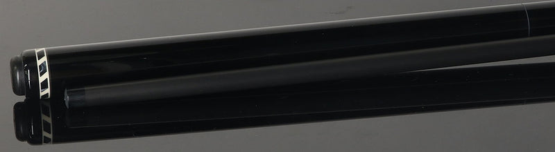 Jacoby BlaCkOut Black No Wrap Carbon Fiber Break/Jump Cue - JACBKOUT