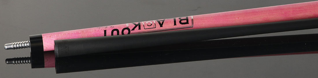 Jacoby BlaCkOut JACBKOUTSGPK Sport Wrap Carbon Fiber Break/Jump Cue - Pink