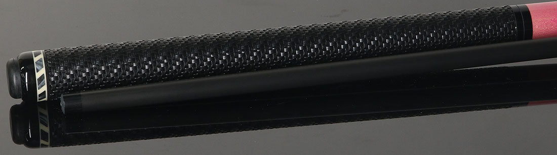 Jacoby BlaCkOut JACBKOUTSGPK Sport Wrap Carbon Fiber Break/Jump Cue - Pink