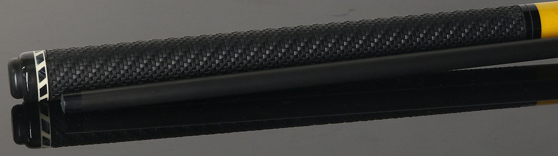Jacoby BlaCkOut JACBKOUTSGYEL Sport Wrap Carbon Fiber Break/Jump Cue -  Yellow