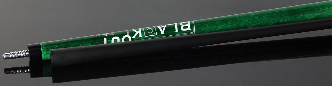 Jacoby BlaCkOut JACBKOUTGR No Wrap Break/Jump Cue - Green