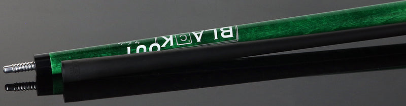 Jacoby BlaCkOut JACBKOUTGR No Wrap Break/Jump Cue - Green