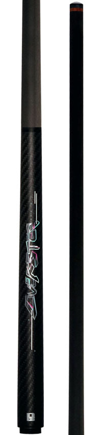 Little Monster LMJCCYBK Cyber Overster Jump Cue with Carbon Fiber Shaft