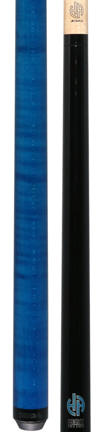 KODA Blue Stained Curly Maple Heavy Hitter Break/Jump Cue