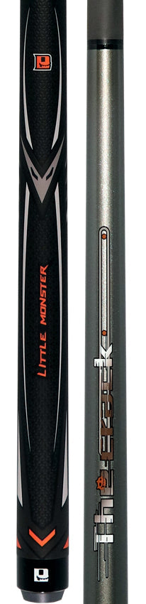Little Monster Classic Titanium Gray Impact Break Cue with Carbon Fiber Shaft