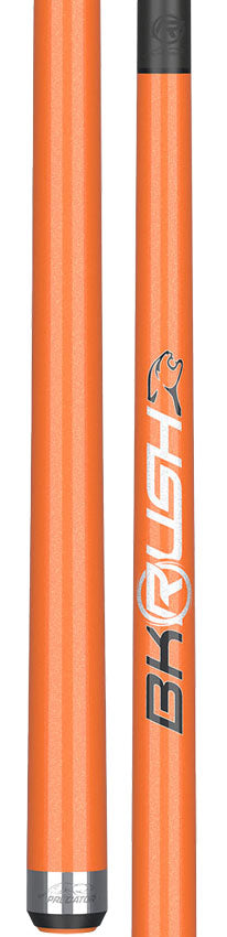 Predator BKRUSHORNGNW BK Rush Flare Orange  Break Cue - No Wrap