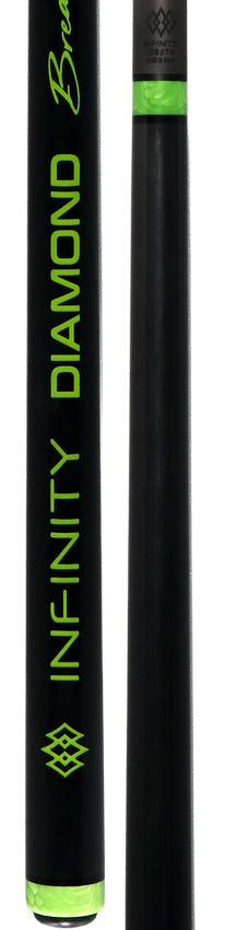 Infinity INDBGR Diamond Breaker Carbon Fiber Break Cue - Green