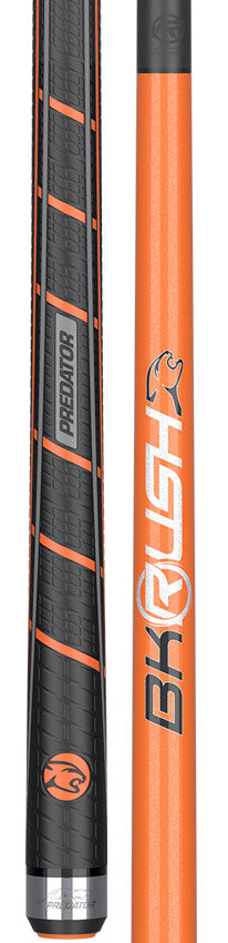 Predator BKRUSHORNGSW BK Rush Flare Orange  Break Cue - Sport Wrap