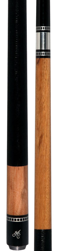 Meucci Exotic Wood Series EWSMWC Pool Cue - Marblewood with Lizard Leather Wrap and Carbon Shaft