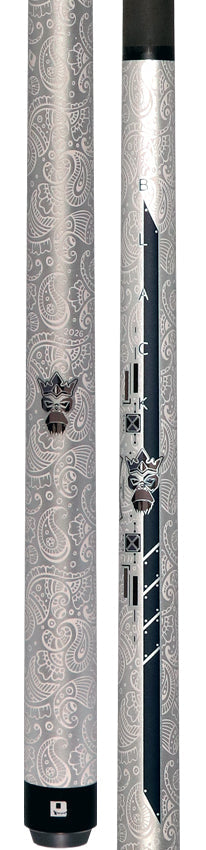 Little Monster Silver Egg Textured No Wrap Break/Jump Cue with Carbon Fiber Shaft