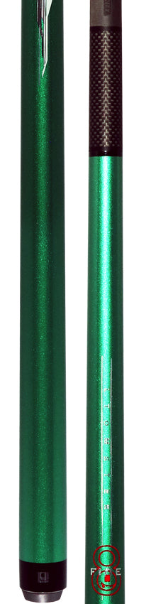 Little Monster LMBRK89NWGN 3K Green Break Cue with Carbon Fiber Shaft