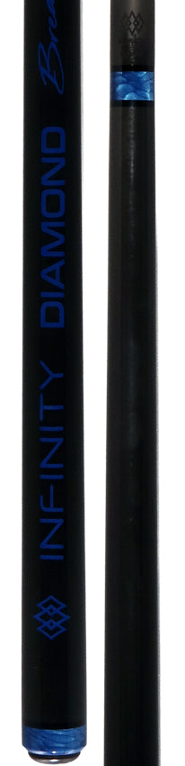 Infinity INDBBL Diamond Breaker Carbon Fiber Break Cue - Blue