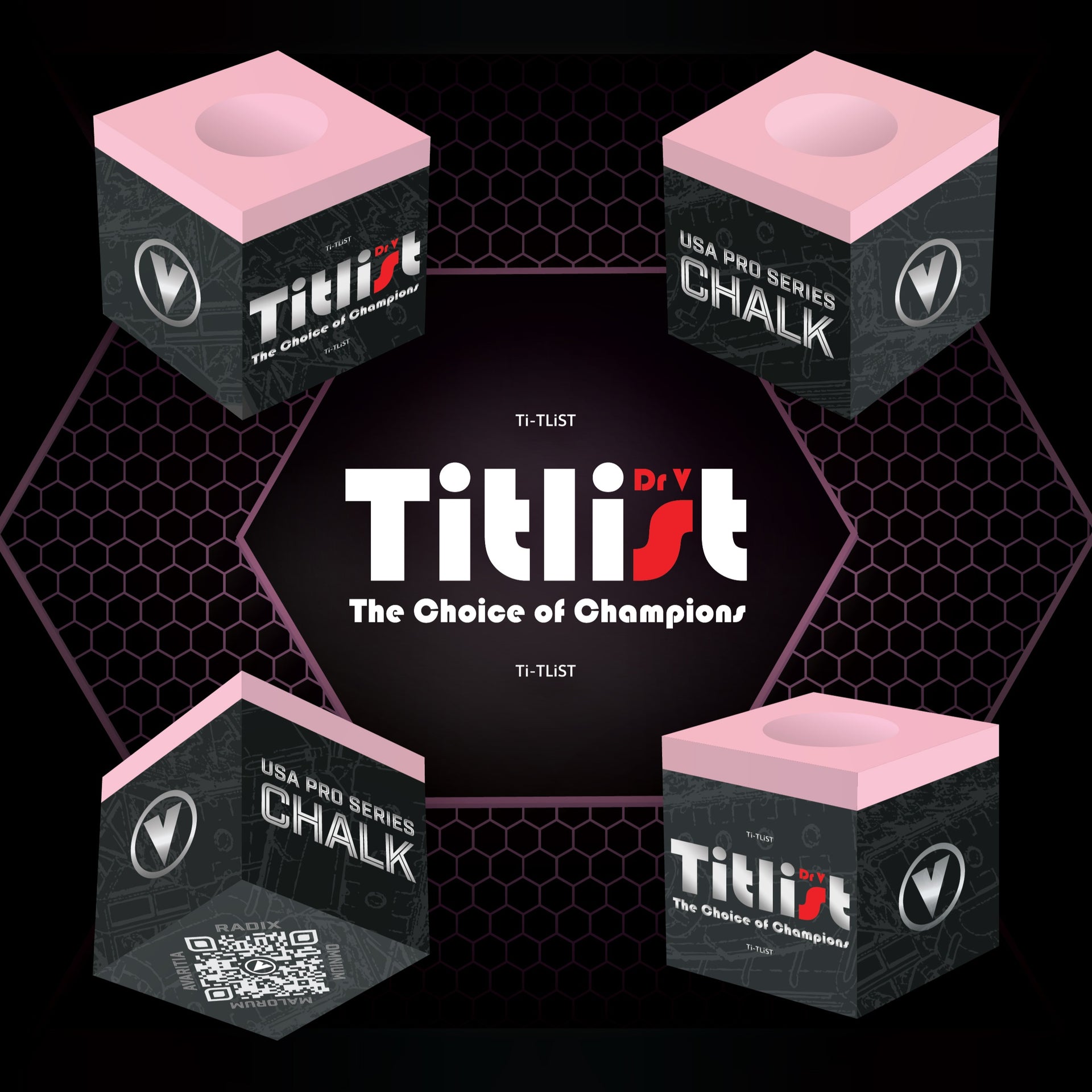 Dr. V's Titlist USA Pro Series Pool Chalk
