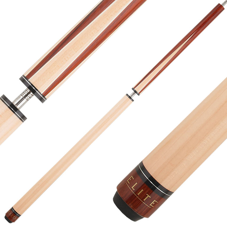 Elite ELBJP Break/Jump Cue - Cherry Stain and Natural Maple