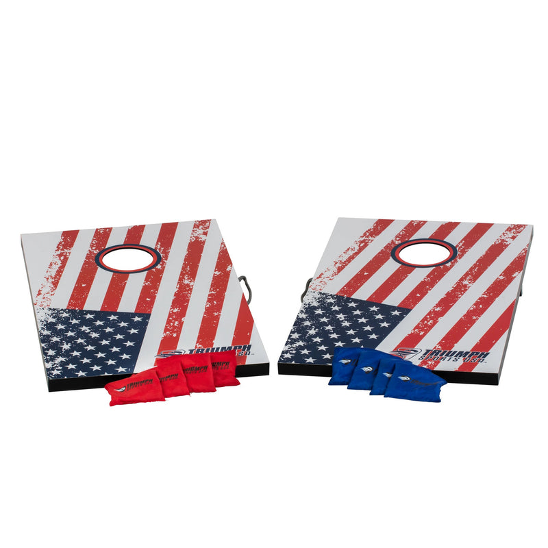 Triumph Cornhole Boards Set Patriotic 2x3