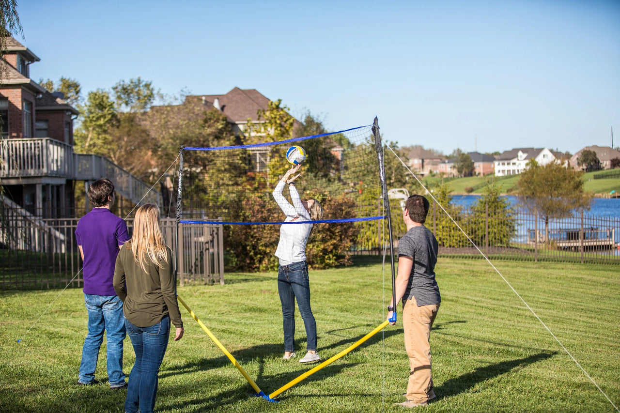 Triumph Multi-Sport Combo Net Set - Volleyball, Badminton and Pickleball
