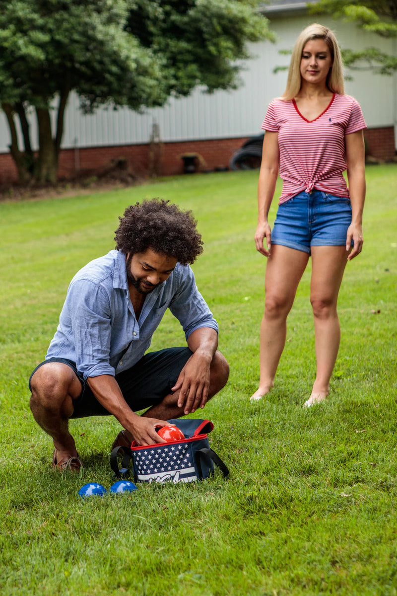 Triumph Patriotic Bocce Ball Set 100mm