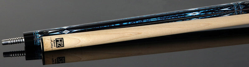 Fury LC6 No Wrap Pool Cue with Free 1x1 Case, Glove, and Chalk
