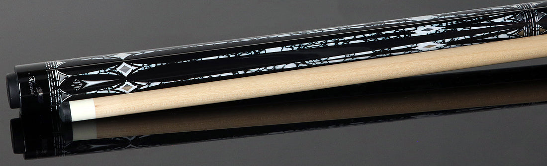 Fury LC7 No Wrap Pool Cue with Free 1x1 Case, Glove, and Chalk