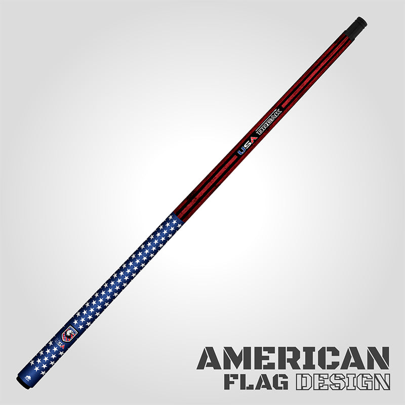 Rhino RCBRKVOYUSA Voyager Series Carbon Break Cue - USA