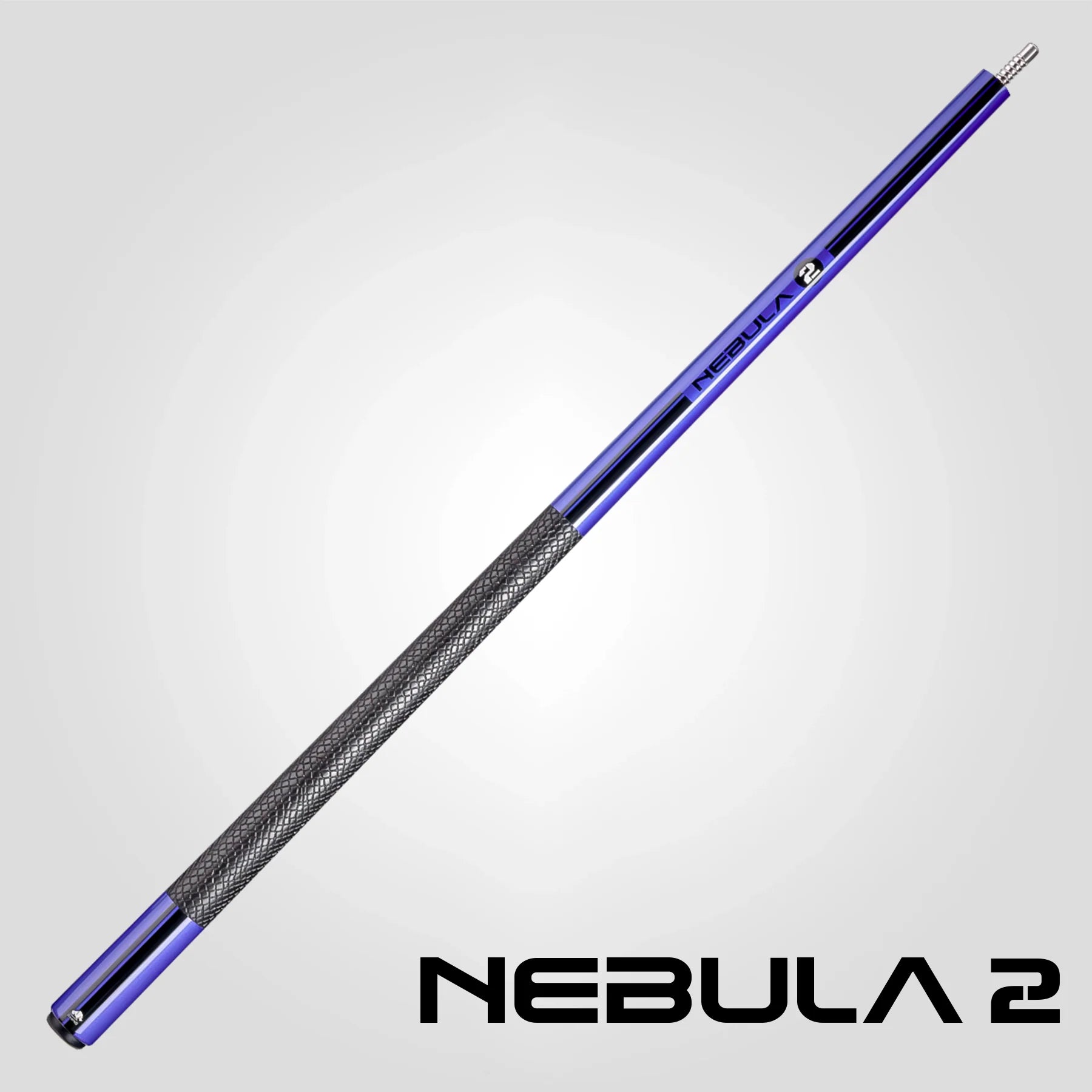 Rhino RCNEB2SWPU Nebula 2 Pool Cue with Sport Wrap - Amethyst Purple