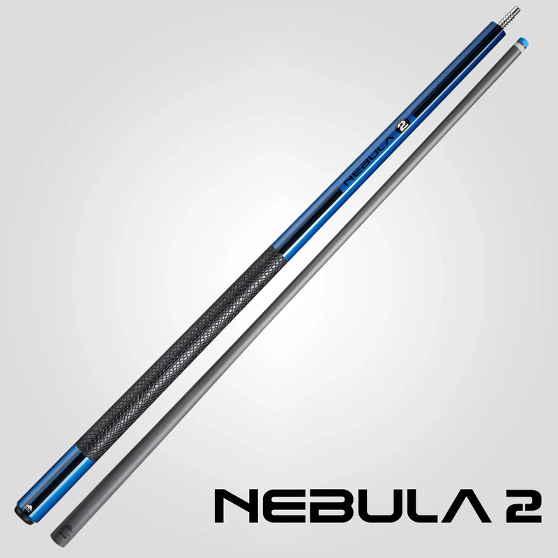 Rhino RCNEB2SWSBL Nebula 2 Pool Cue with Sport Wrap - Sky Blue