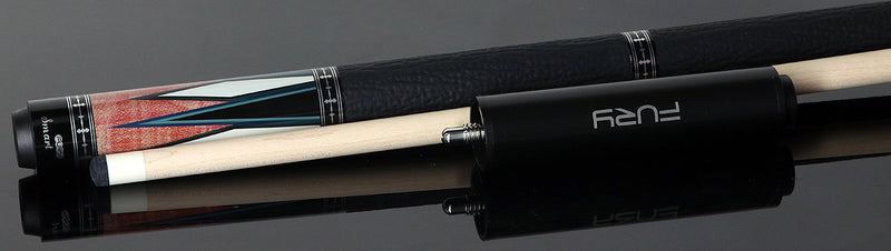Fury TK5 Pool Cue with Sharkskin Leather Wrap | + Free Extension