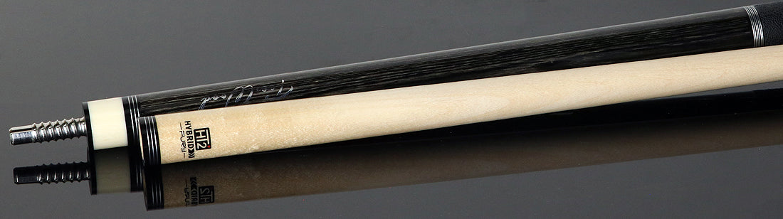 Fury TW2 Pool Cue - Gray-Stained Tec-Wood | Elephant Wrap | HT2 Wood Shaft