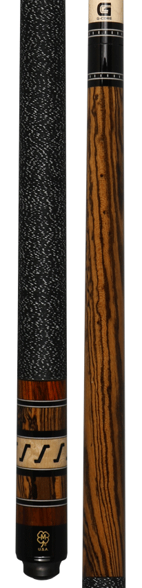 McDermott G308 G Series Pool Cue - Bocote with Irish Linen Wrap