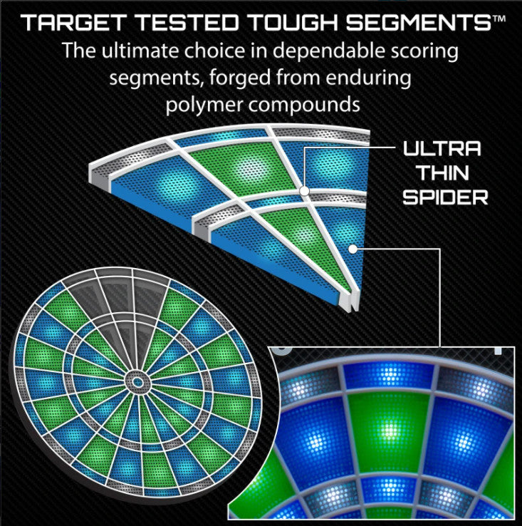 Viper 42-0003 Ion Illuminated Electronic Dartboard