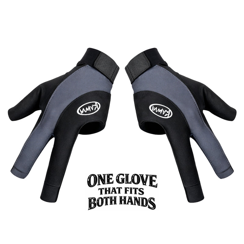 Kamui Gray Symmetry Billiard Glove - Universal Hand
