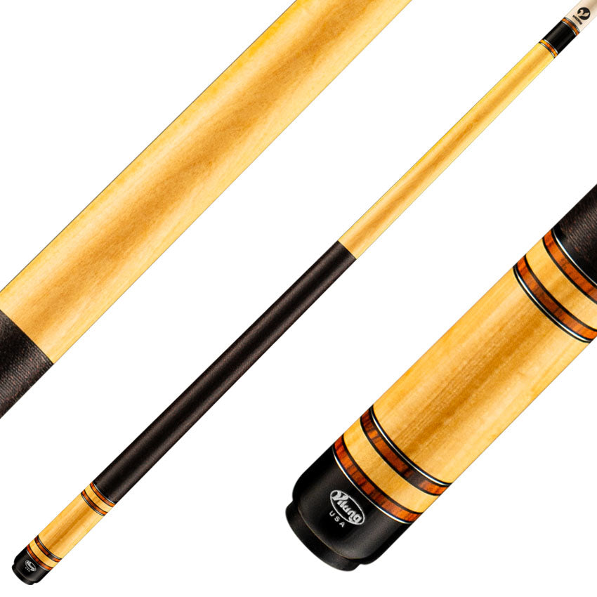 Viking IM0500 Impero Series Play Cue - Ceylon Satinwood with Cocobolo, and Birdseye Maple Rings