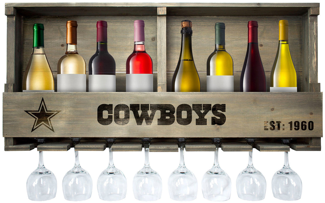 NFL Fan's Choice Reclaimed Wood Bar Shelf