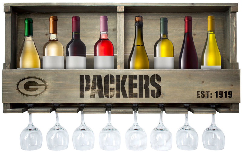 NFL Fan's Choice Reclaimed Wood Bar Shelf