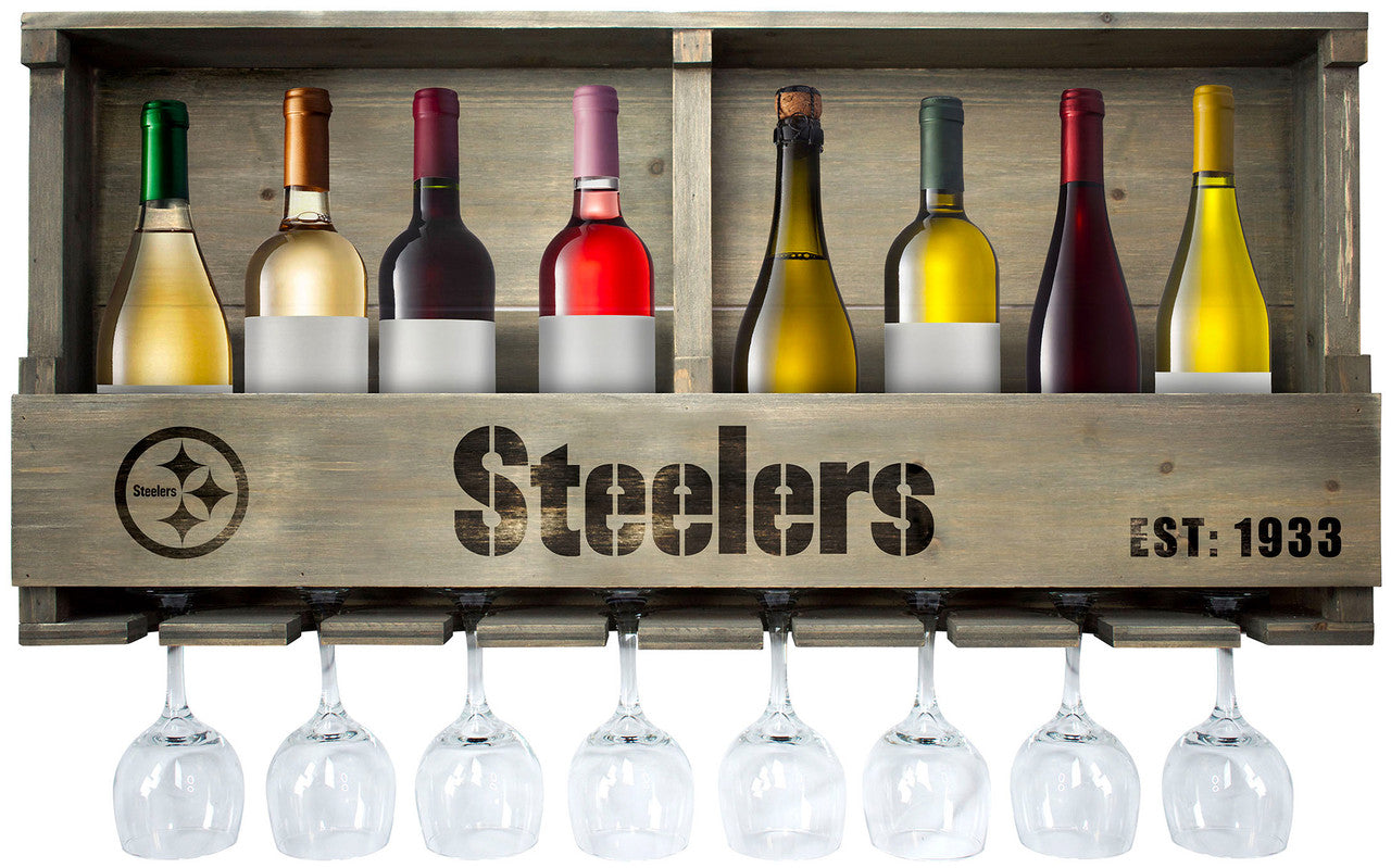 NFL Fan's Choice Reclaimed Wood Bar Shelf