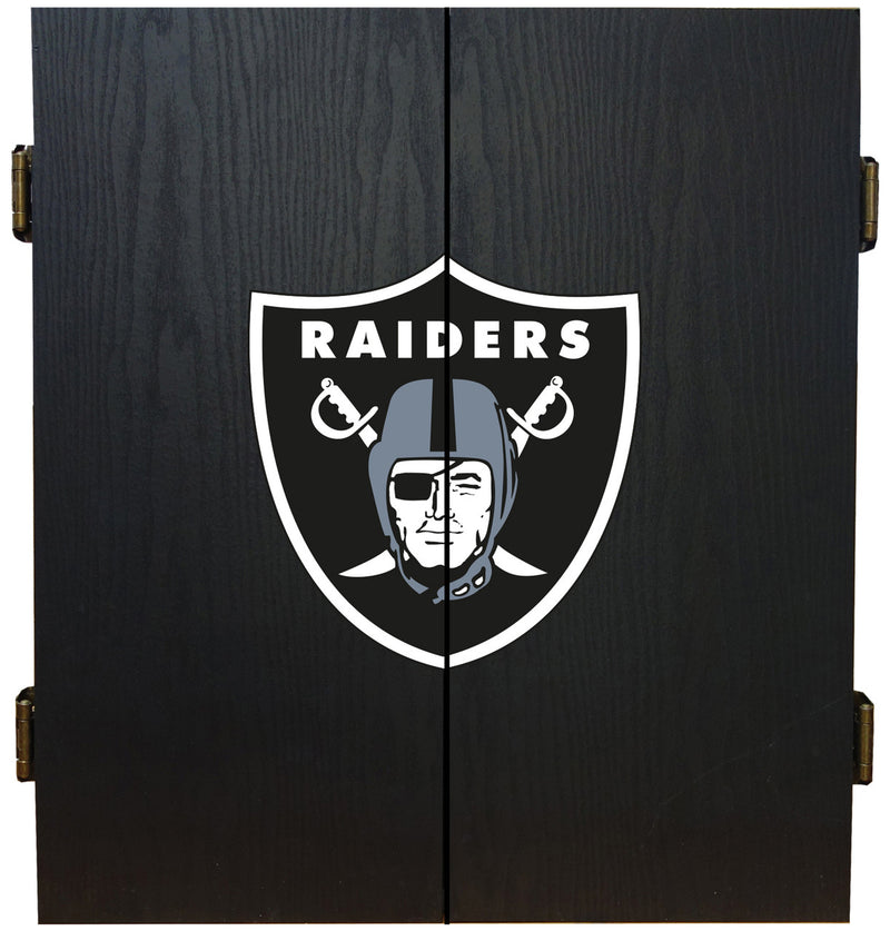 NFL Fan's Choice Dartboard Cabinet Set
