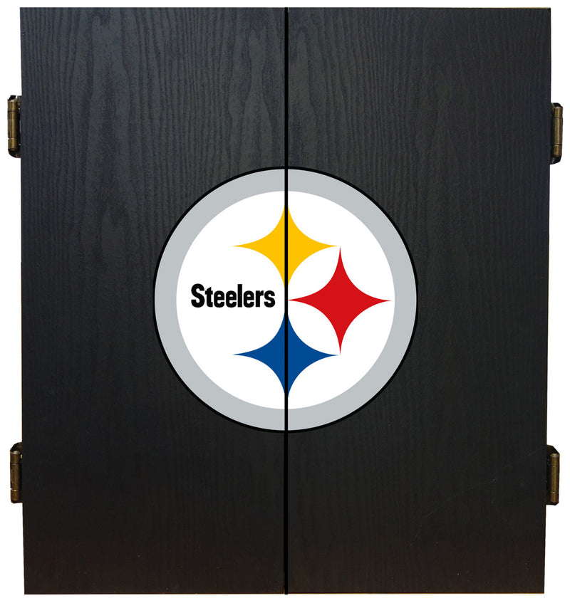 NFL Fan's Choice Dartboard Cabinet Set