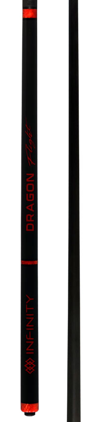 Infinity INDFMM Dragon Flight Carbon Fiber Long Jump Cue - Magma