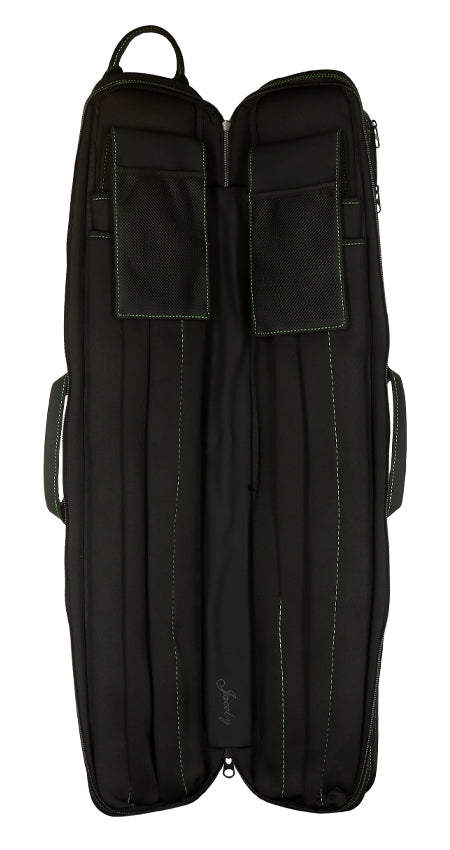 Jacoby Silver Fox 2.0 Butterfly 4x8 Soft Cue Case - Green