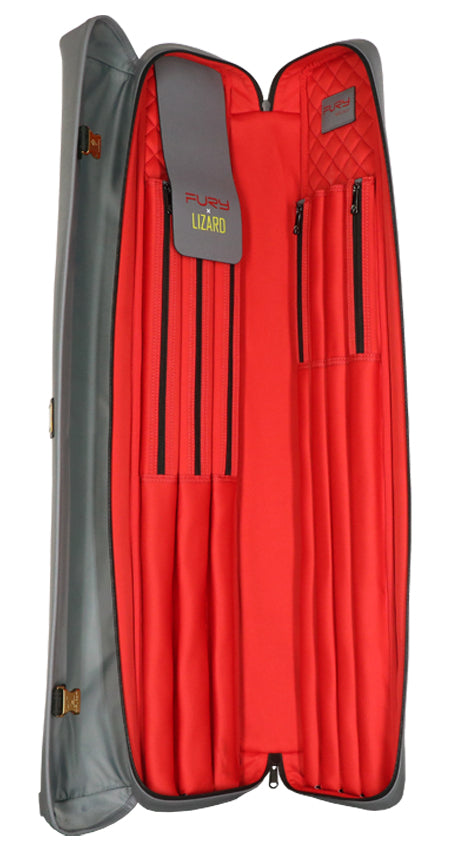 Fury 3x4 Soft Cue Case - Gray