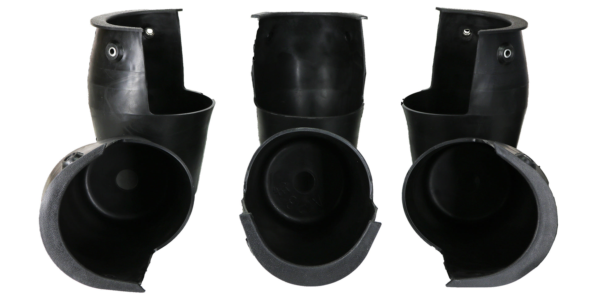 Poolgods Brunswick Style Replacement Drop Pockets with Holes and Screws - 6 Count