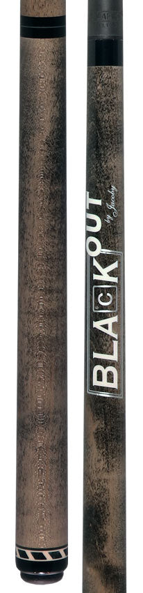 Jacoby BlaCkOut JACBKOUTGY No Wrap Break/Jump Cue - Gray