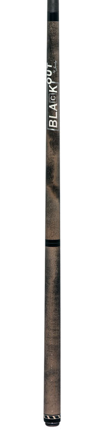 Jacoby BlaCkOut JACBKOUTGY No Wrap Break/Jump Cue - Gray