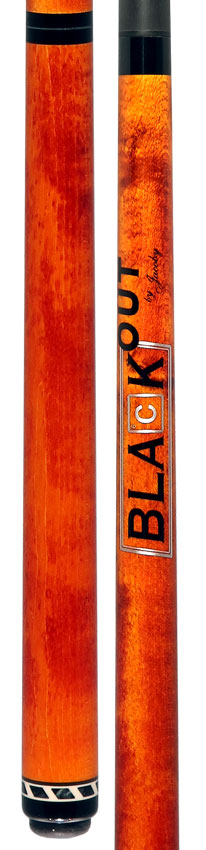 Jacoby BlaCkOut JACBKOUTOR  No Wrap Break/Jump Cue - Orange