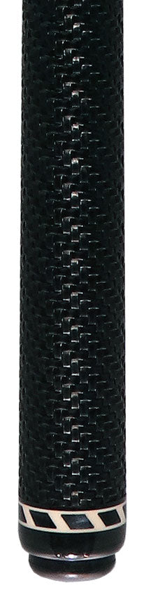 Jacoby BlaCkOut JACBKOUTSGGY Sport Wrap Carbon Fiber Break/Jump Cue - Gray