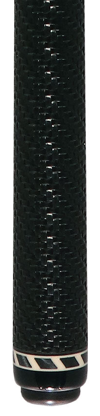 Jacoby BlaCkOut JACBKOUTSGOR with Sport Wrap Carbon Fiber Break/Jump Cue - Orange