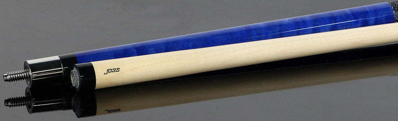 Joss Blue Stained Pool Cue - JC10-01BL